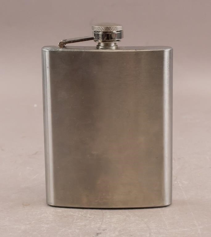 Vintage Stainless Steel 7oz Flask