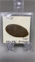 1901 Armour Pan-Am Dainty Canned Elongated Cent