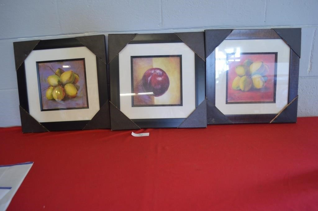 3 Fruit Prints