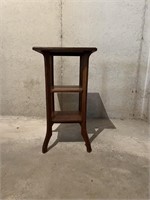 Wooden plant stand