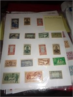 STAMPS OF ST PIERRA