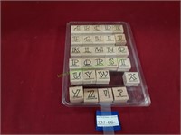 2004 Stampin' Up! Contemporary Alphabet Stamps