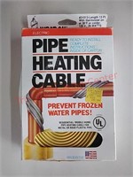 wrap-on pipe heating cable