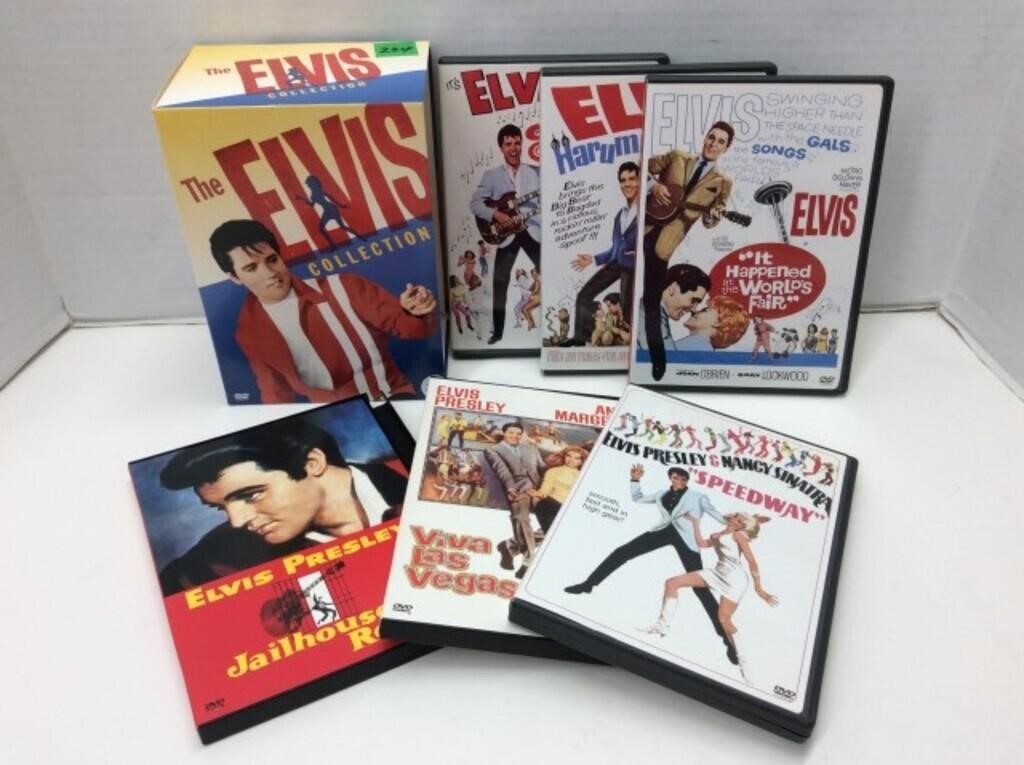 The " Elvis Collection “ Dvd Set (6 Movies)