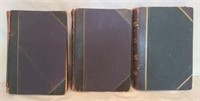 Estate Lot of 3 antique books