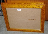 Pair of birds eye maple picture frames