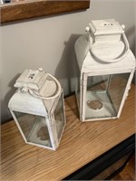 Lantern style candle cases