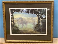 Framed Print By James Lumbers "Abandoned