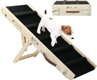 Wooden Folding Portable Pet Ramp, Rated for 30 LBS