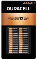 40-Pk Duracell CopperTop AAA Batteries
