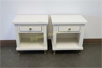 Night Stands w/ 1 Drawer 2pc lot