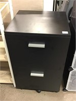 New Rolling 2-Drawer Filing Cabinet