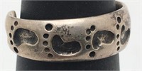 Sterling Silver Footprint Ring