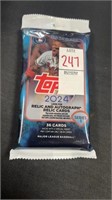 2024 Topps Baseball Fat Pack New