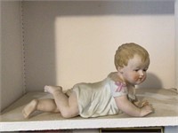 PORCELAIN PIANO BABY - MARK ON THE BACK