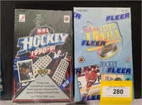 2 SEALED BOXES NHL TRADING CARDS