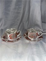 NWT- Grace’s Teaware set of 2 tea cup/saucer