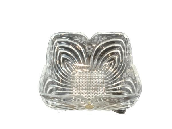 Elegant Clear Glass Handcrafted Crystal Bowl Made