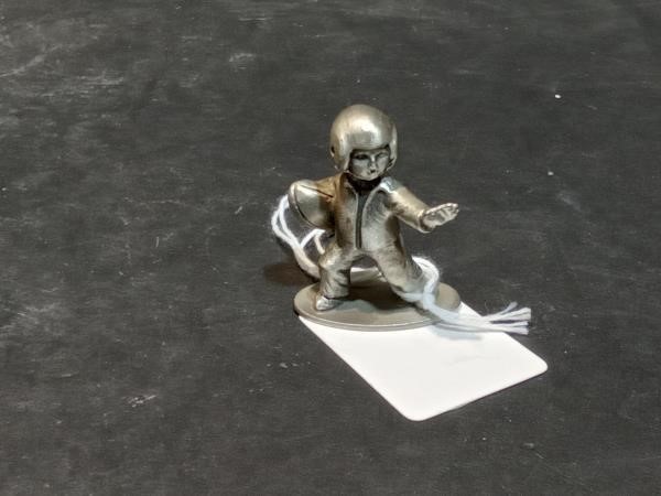 Hudson miniature Pewter football boy