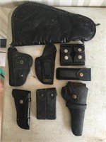 Lot of Holsters & Belt Attachments