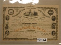 Loan of City of Philadelphia Certificate