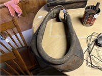 Vtg Leather Horse Mule