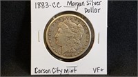 1883CC Morgan Dollar