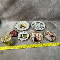 Assortment Of Plates And Other Misc Items
