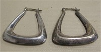 925 Marked Sterling Silver Earrings