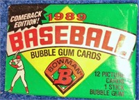 1989 Bowman Comeback Edition Baseball Wax Pack