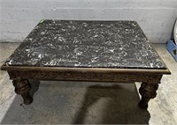 Oversized Faux Marble Top Coffee Table K