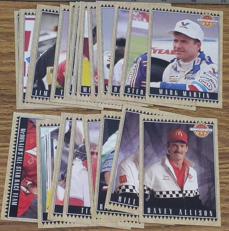 McDonald's NASCAR Maxx collectors cards