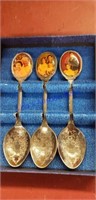 Old silver spoons