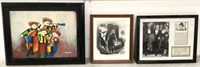 (3)pc. Wall Decor Art Includes Oil On Canvas-