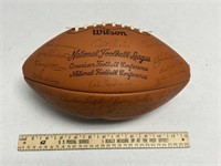 Vintage Packers Team Signed Football