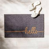 KSP Casual 'Hello Line' Coir Doormat