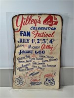 Gilley's July 4th Poster