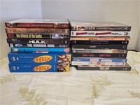 Group of dvds