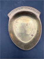 Andrea by Sadek pocket change brass dish