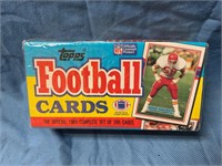 Unopened Topps 1989 football cards