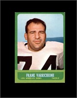 1963 Topps #42 Frank Varrichione EX to EX-MT+