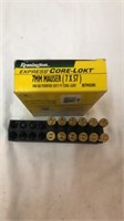 Remington 12 Rounds Of 7mm Mauser Ammo