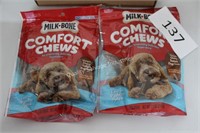 2- milk bone comfort chews 11/24