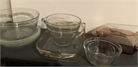 Casserole Dishes, Mixing Bowls, and Pie Plates