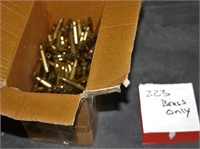 BOX OF 223 BRASS ONLY