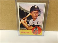 1963 Topps Dick Howser #124 Baseball Card