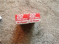 (100) Federal 22LR Hi Power Cartridges - 2 Boxes!