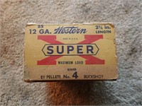 (25) Western Super X 12 Ga. 2 3/4"