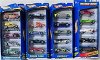 Lot of 4 Unopened Hot Wheels Gift Packs