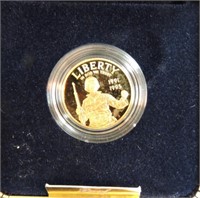 1991 WWII 50th Anniversary $5 gold